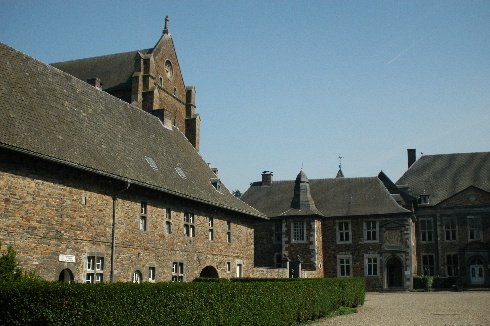 Val-Dieu Abbey, left-side after the main entrance